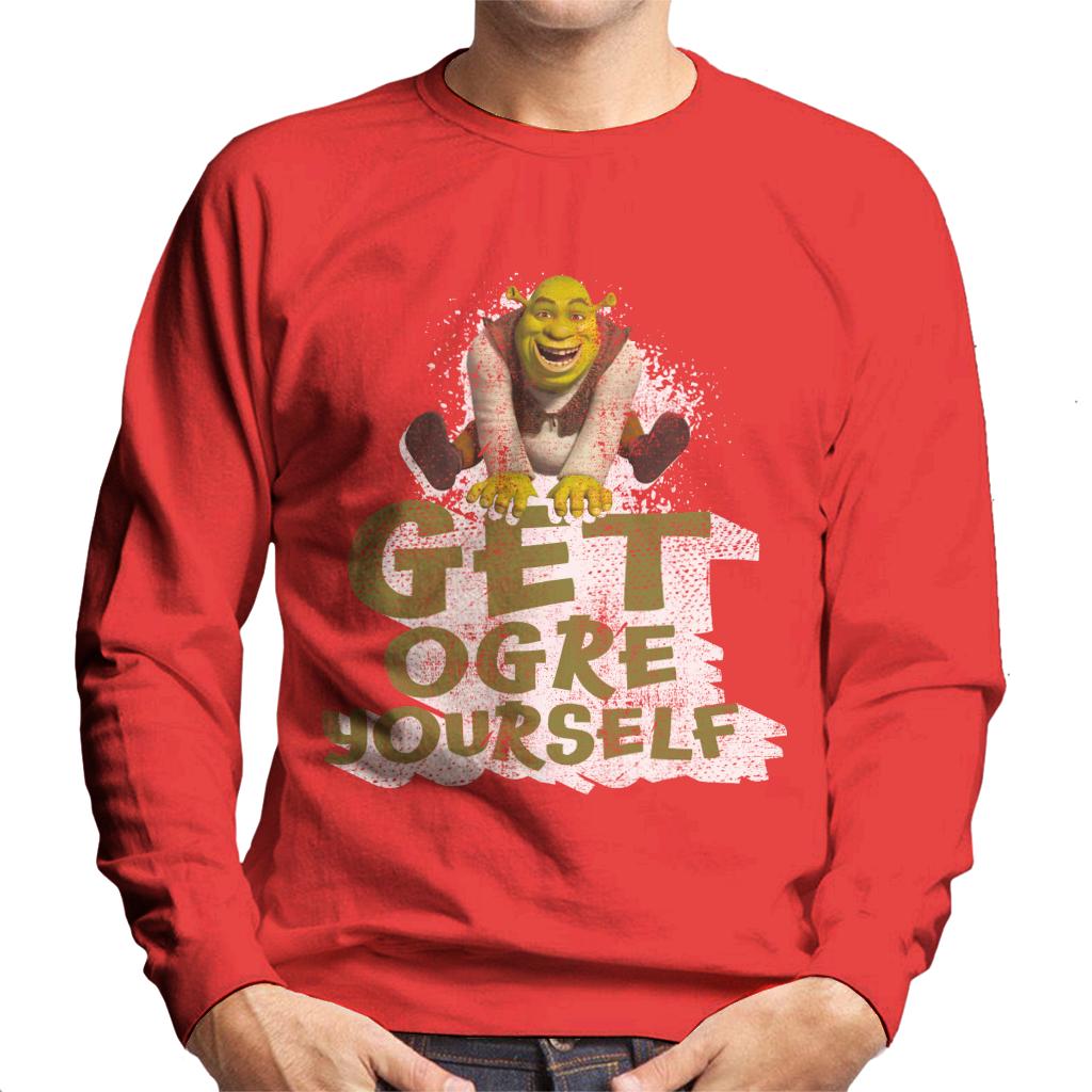 Shrek Get Ogre Yourself Men's Sweatshirt-ALL + EVERY