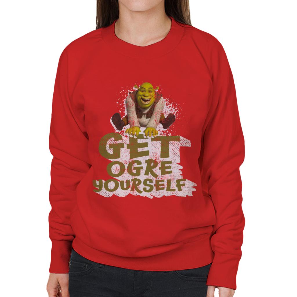 Shrek Get Ogre Yourself Women's Sweatshirt-ALL + EVERY