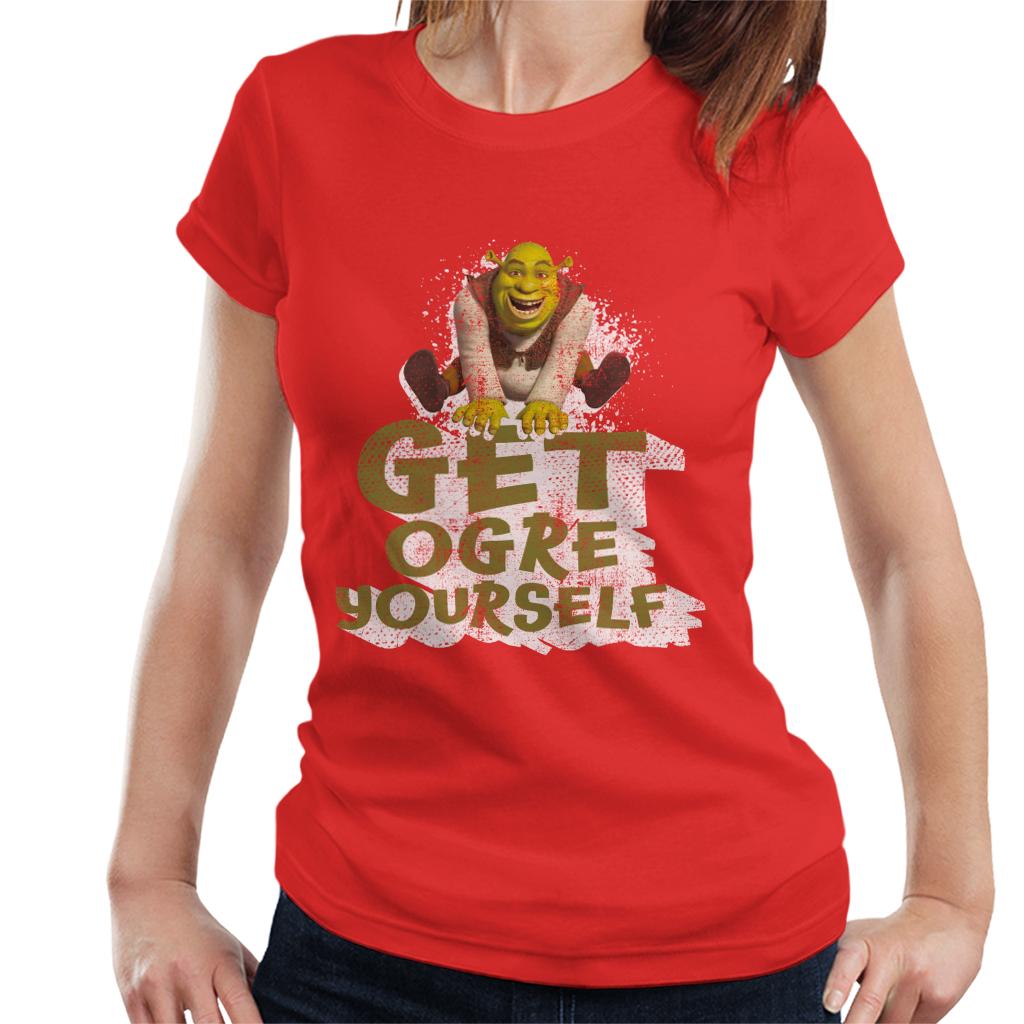 Shrek Get Ogre Yourself Women's T-Shirt-ALL + EVERY