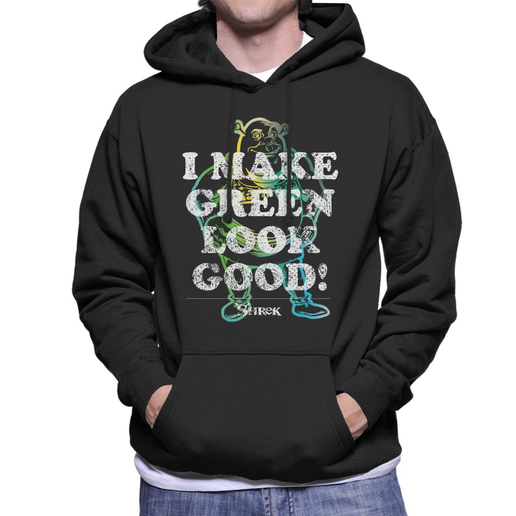 Shrek I Make Green Look Good Men's Hooded Sweatshirt-ALL + EVERY