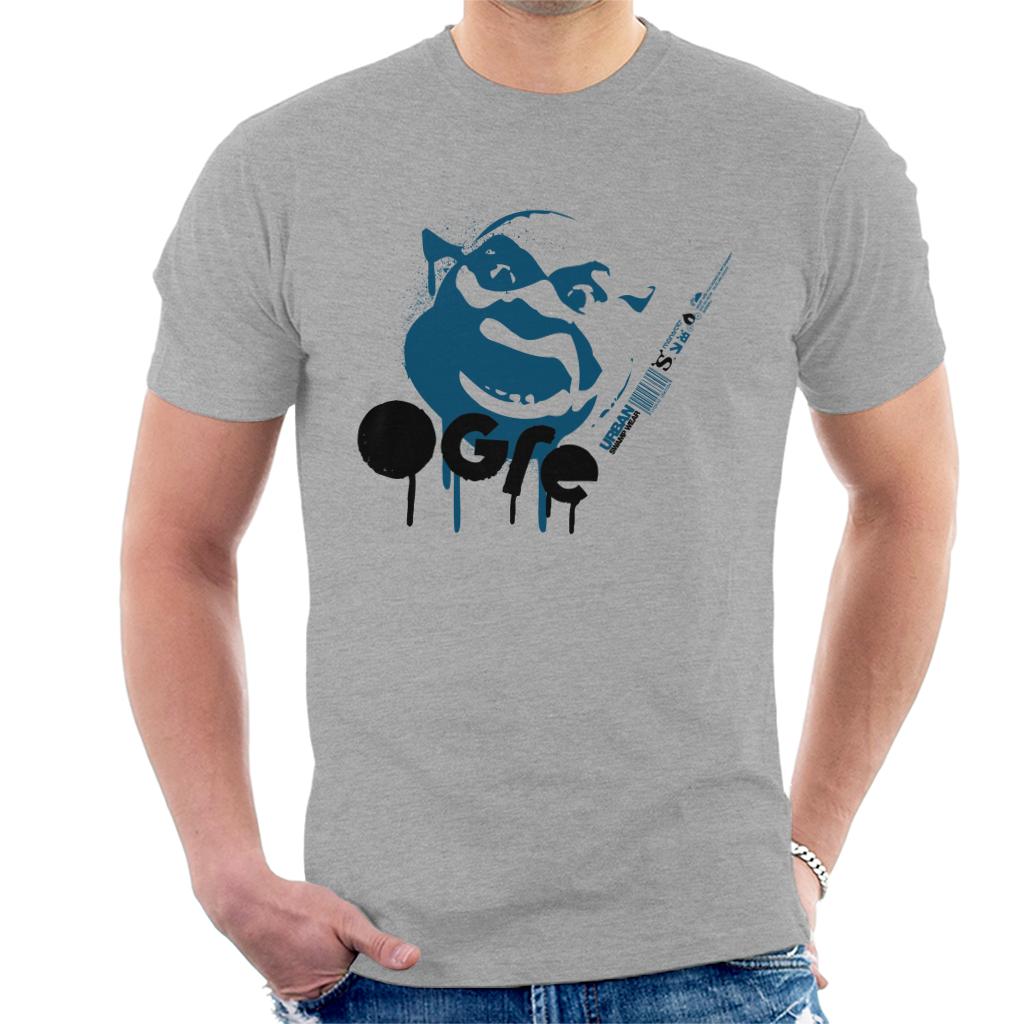 Shrek Blue Ogre Silhouette Men's T-Shirt-ALL + EVERY