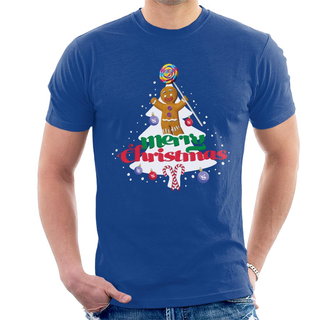 Shrek Christmas Gingerbread Man Merry Xmas Men's T-Shirt-ALL + EVERY