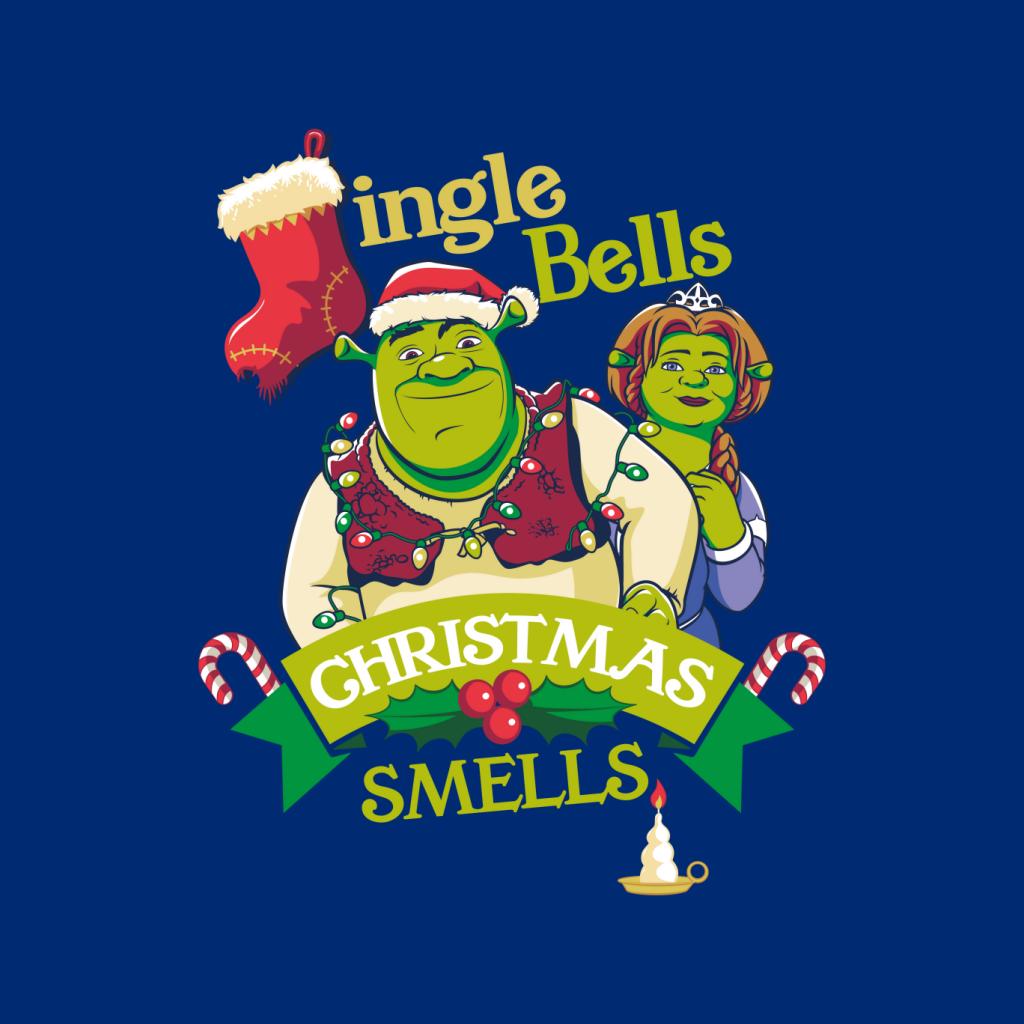 Shrek Christmas Jingle Bells Christmas Smells Women's T-Shirt-ALL + EVERY