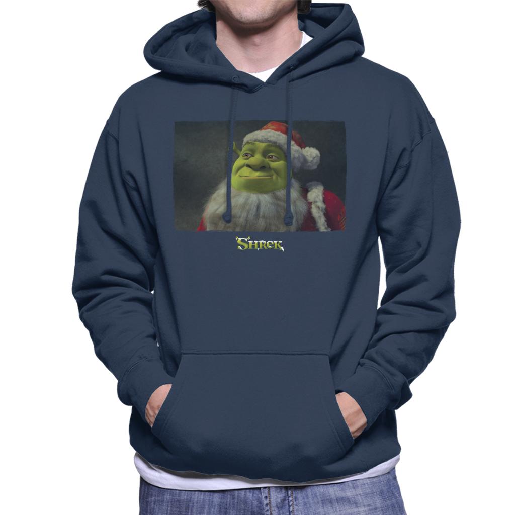 Shrek Christmas Father Christmas Men's Hooded Sweatshirt-ALL + EVERY