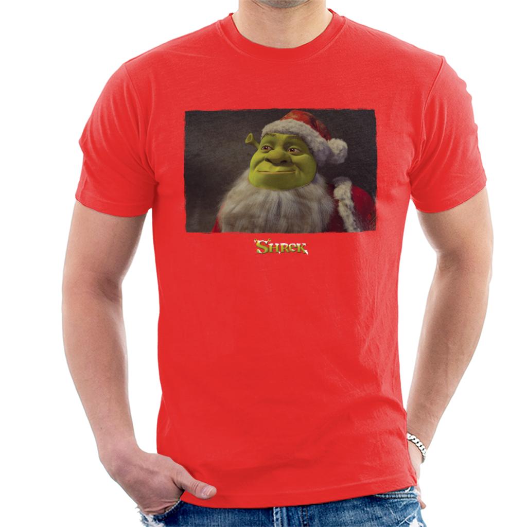 Shrek Christmas Father Christmas Men's T-Shirt-ALL + EVERY