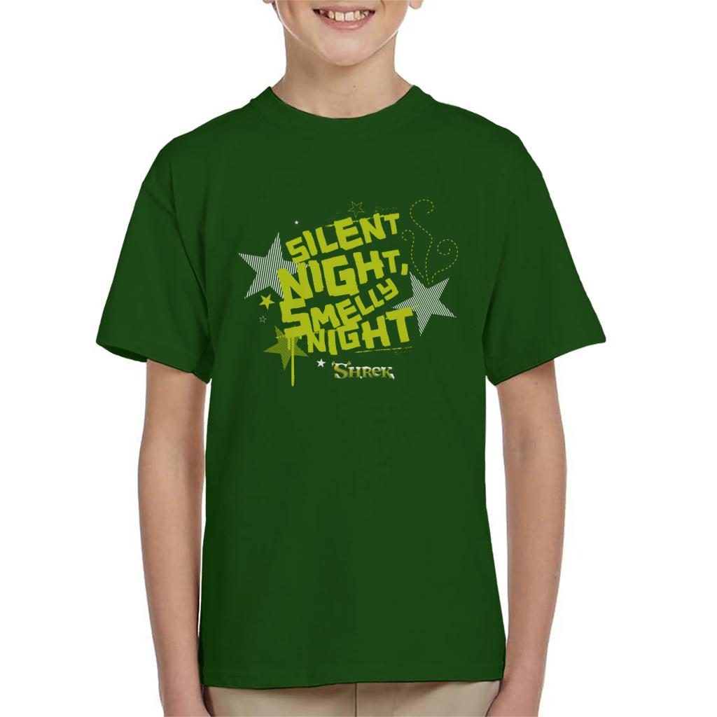 Shrek Christmas Silent Night Smelly Night Kid's T-Shirt-ALL + EVERY