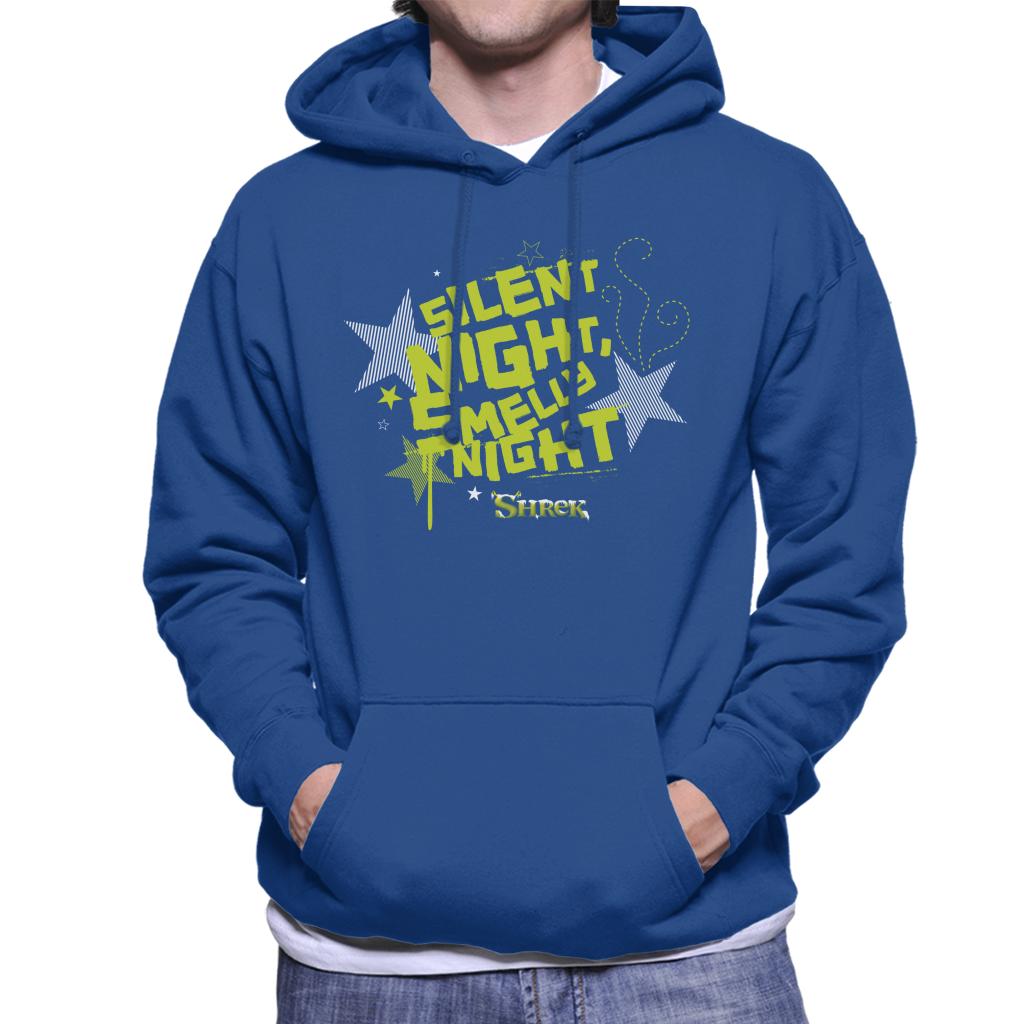 Shrek Christmas Silent Night Smelly Night Men's Hooded Sweatshirt-ALL + EVERY