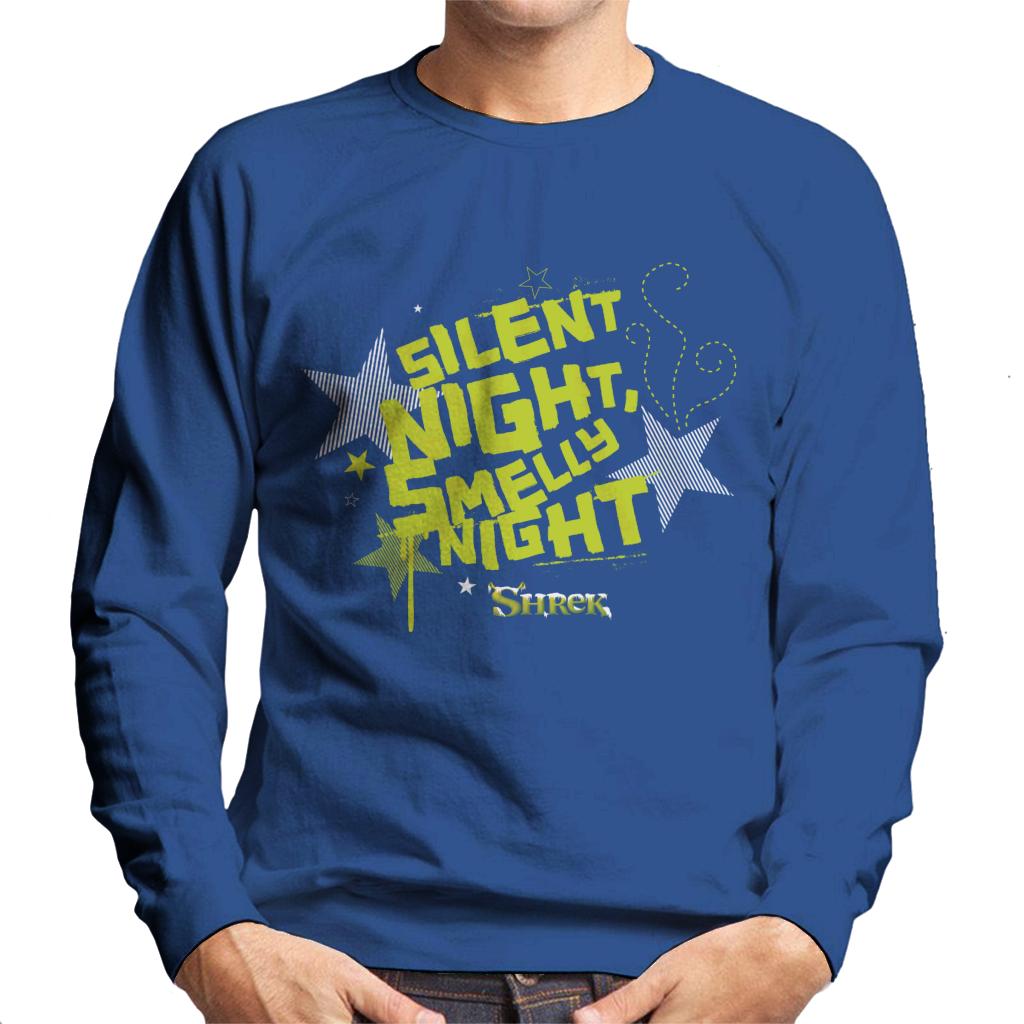 Shrek Christmas Silent Night Smelly Night Men's Sweatshirt-ALL + EVERY