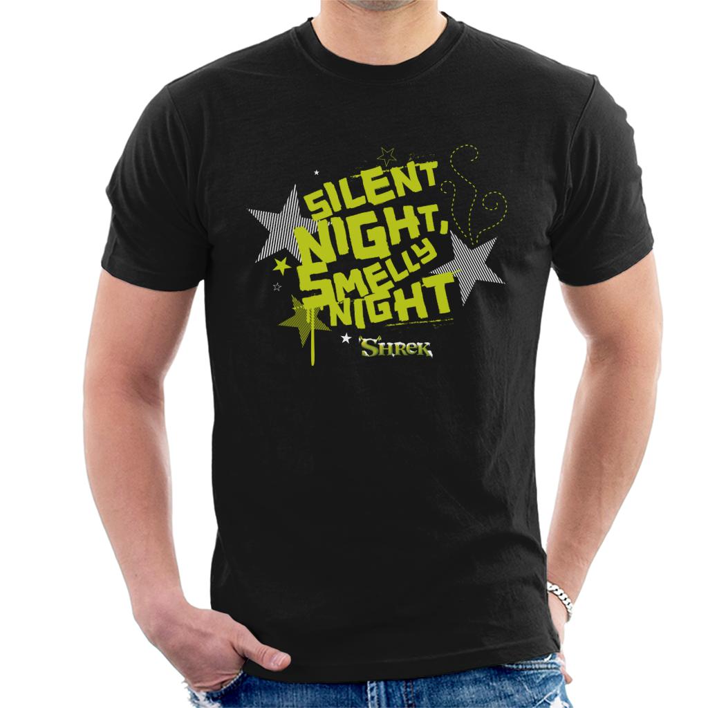 Shrek Christmas Silent Night Smelly Night Men's T-Shirt-ALL + EVERY