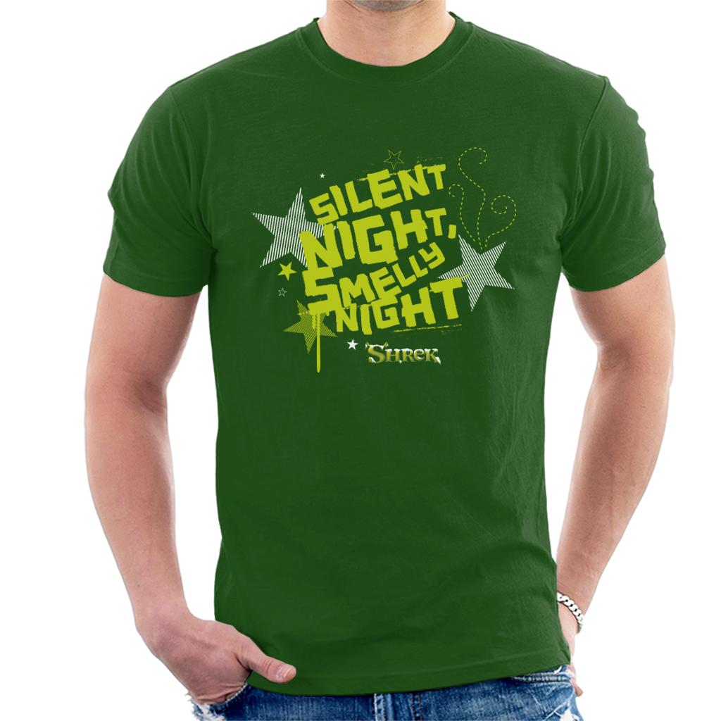 Shrek Christmas Silent Night Smelly Night Men's T-Shirt-ALL + EVERY