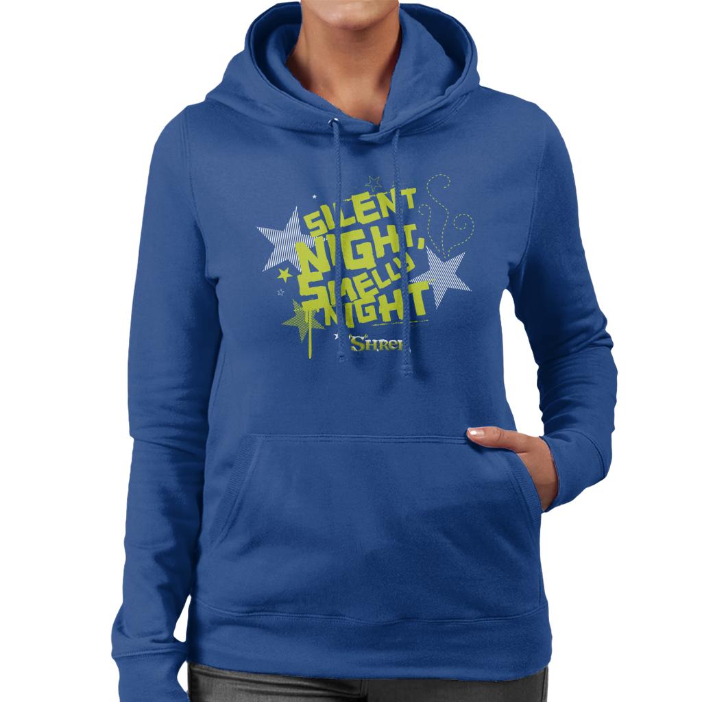 Shrek Christmas Silent Night Smelly Night Women's Hooded Sweatshirt-ALL + EVERY