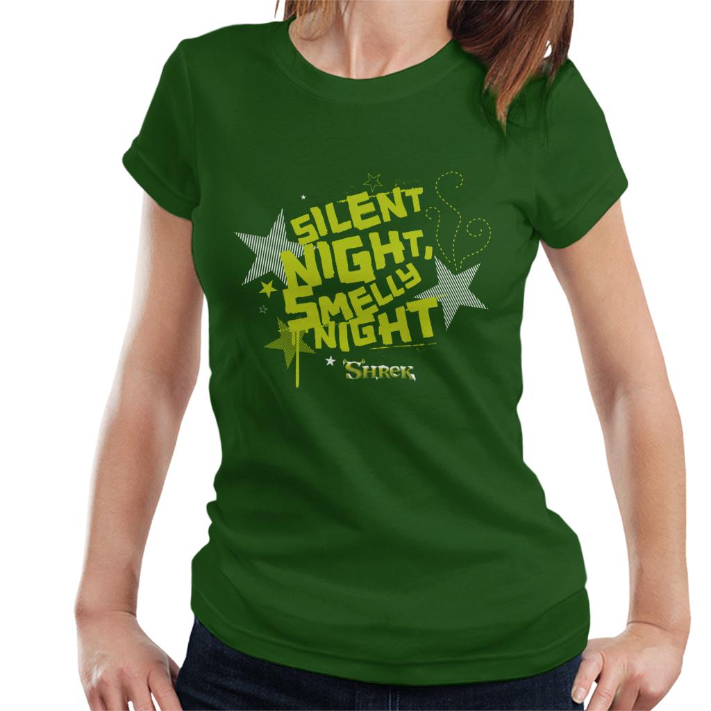 Shrek Christmas Silent Night Smelly Night Women's T-Shirt-ALL + EVERY