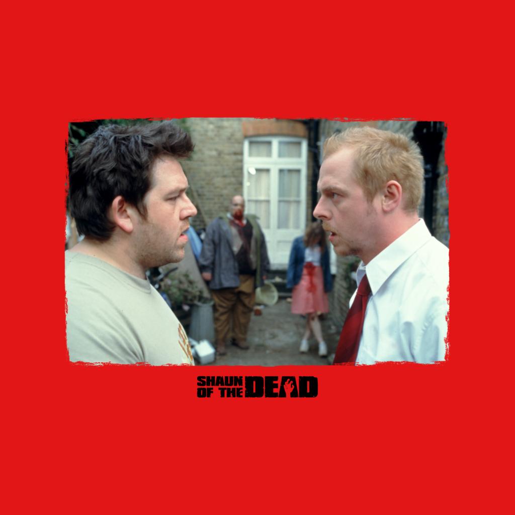 Shaun of the Dead Garden Scene Men's T-Shirt-ALL + EVERY
