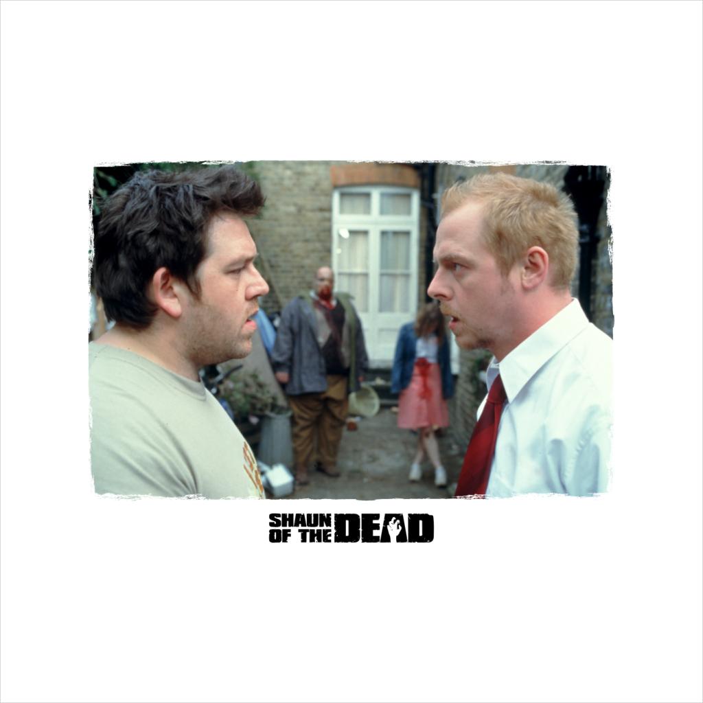 Shaun of the Dead Garden Scene Men's T-Shirt-ALL + EVERY