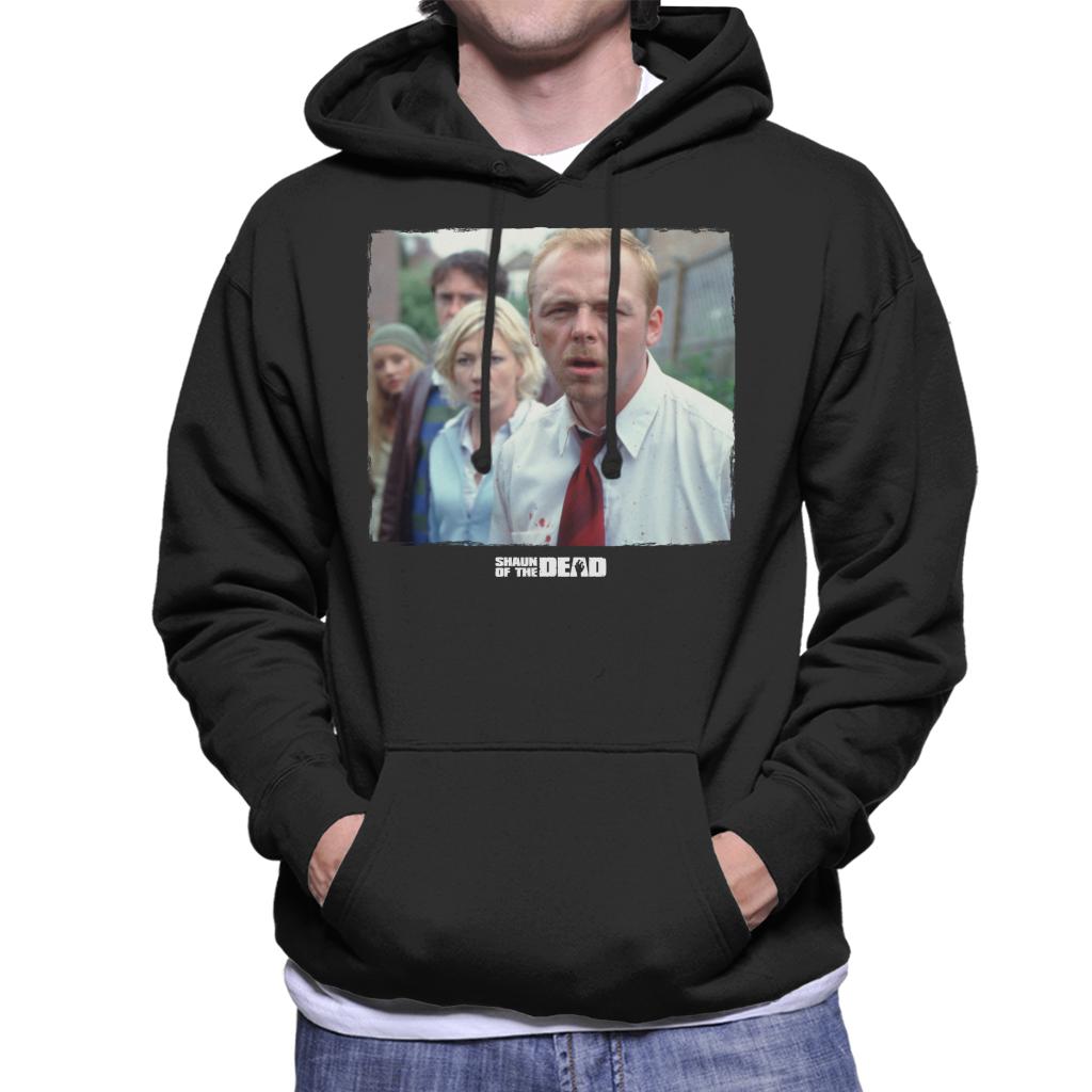 Shaun of the Dead Confused Men's Hooded Sweatshirt-ALL + EVERY