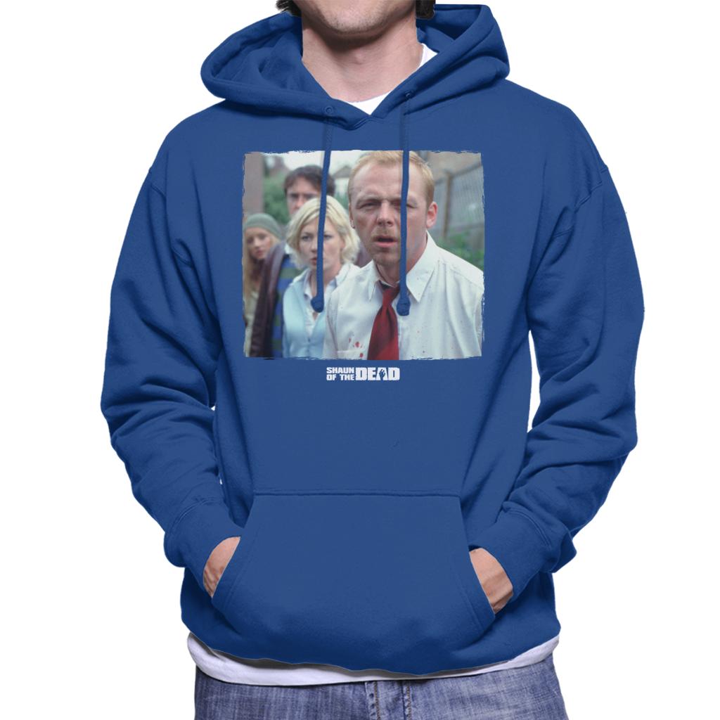 Shaun of the Dead Confused Men's Hooded Sweatshirt-ALL + EVERY