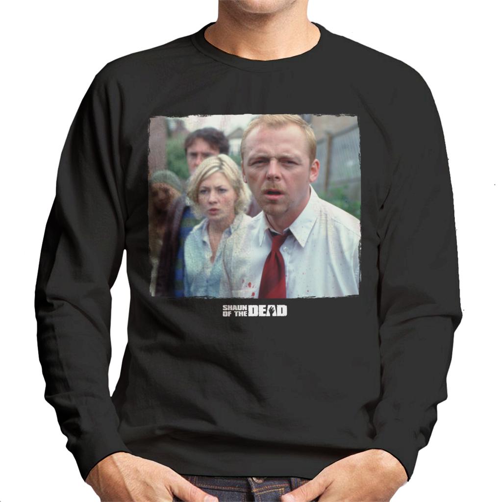 Shaun of the Dead Confused Men's Sweatshirt-ALL + EVERY