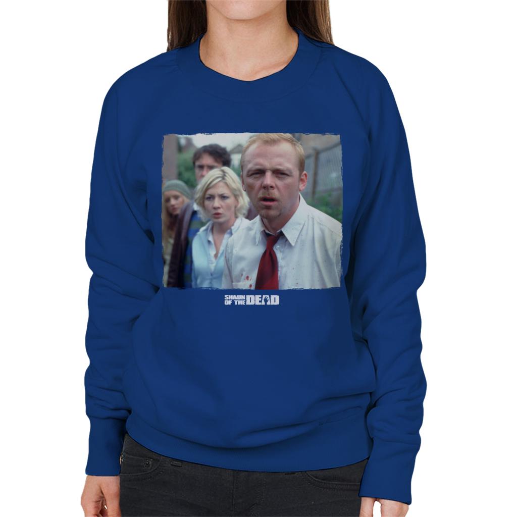 Shaun of the Dead Confused Women's Sweatshirt-ALL + EVERY