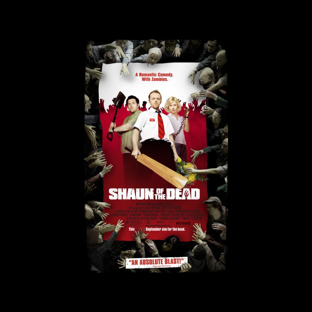 Shaun of the Dead Theatrical Poster Men's T-Shirt-ALL + EVERY