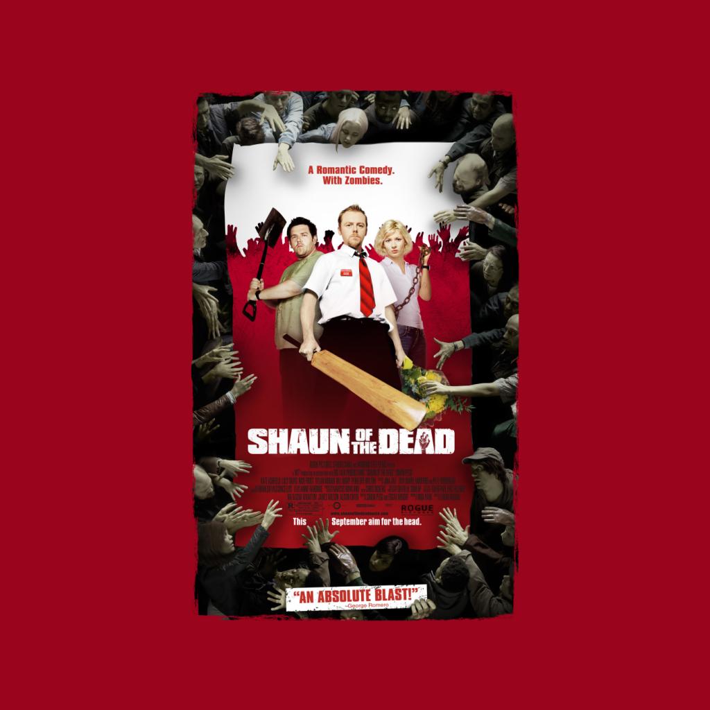 Shaun of the Dead Theatrical Poster Men's T-Shirt-ALL + EVERY