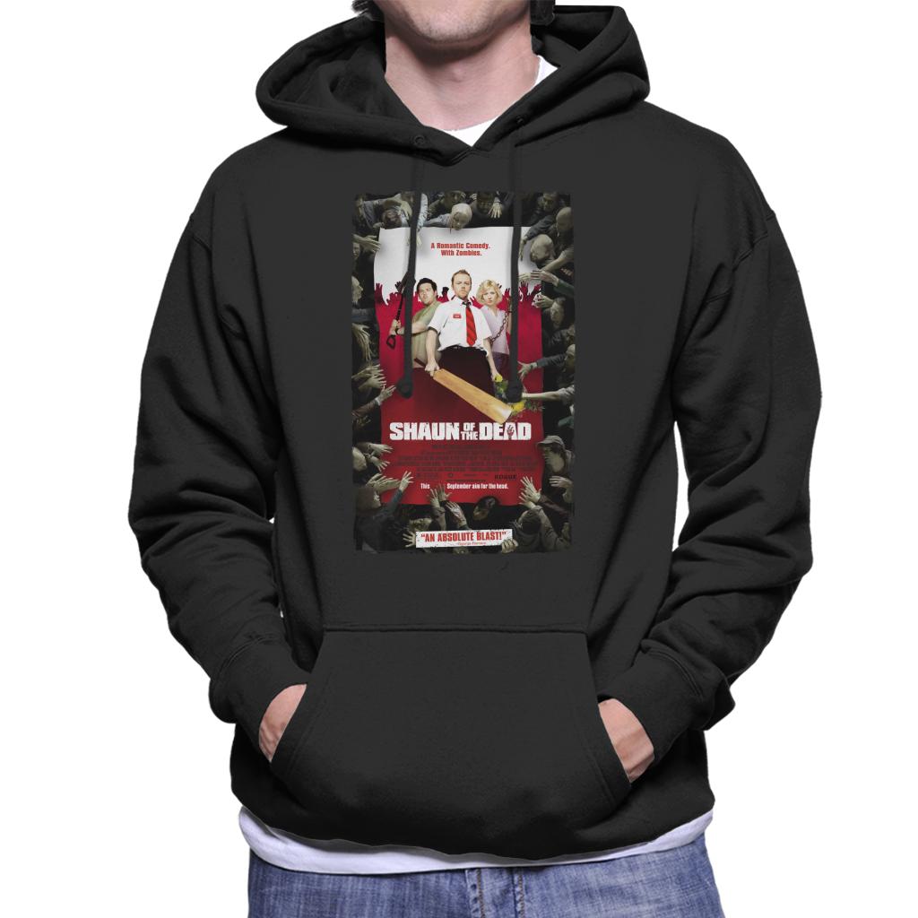 Shaun of the Dead Theatrical Poster Men's Hooded Sweatshirt-ALL + EVERY