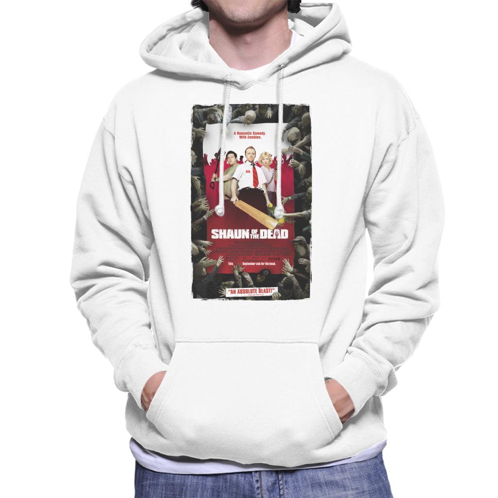 Shaun of the Dead Theatrical Poster Men's Hooded Sweatshirt-ALL + EVERY