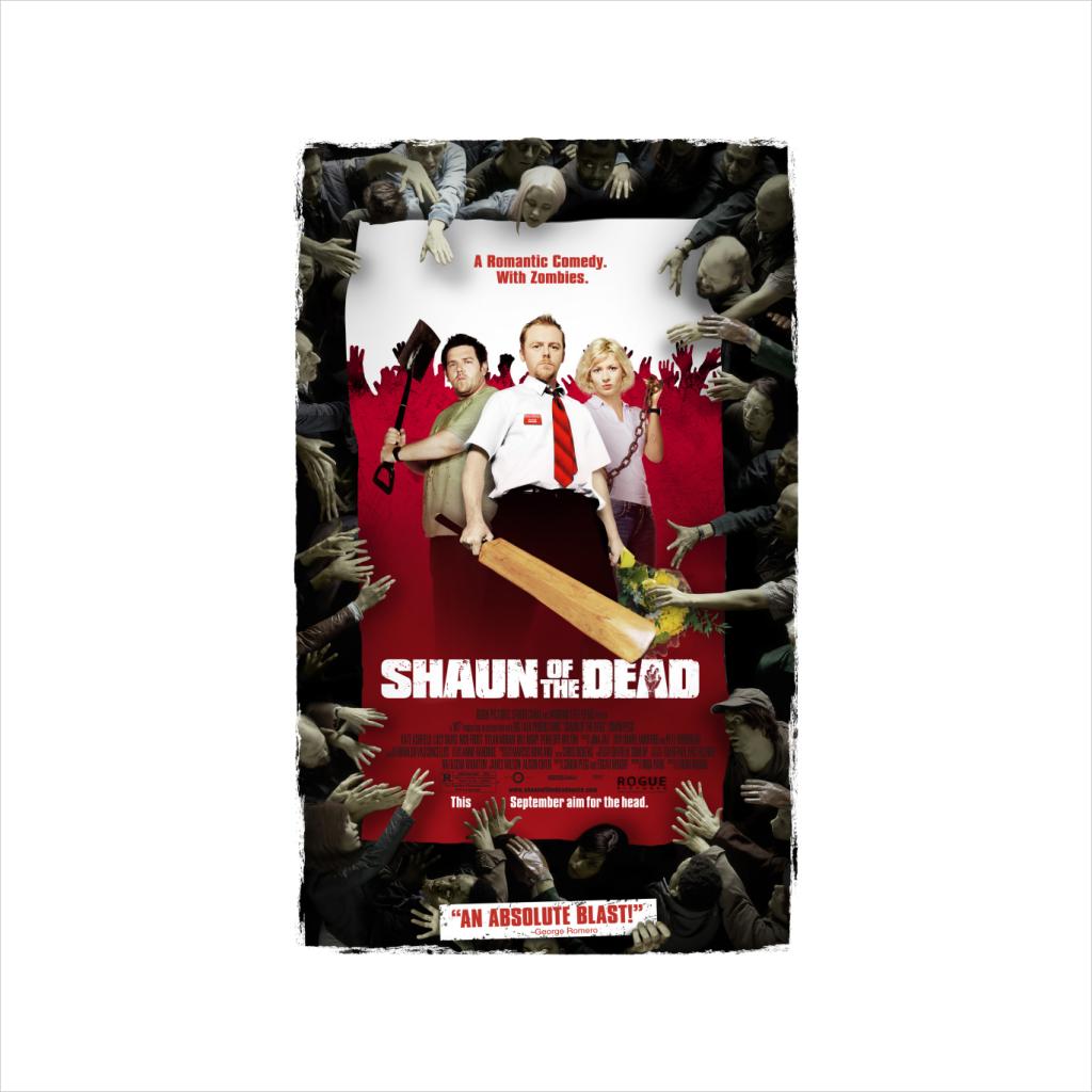 Shaun of the Dead Theatrical Poster Men's T-Shirt-ALL + EVERY