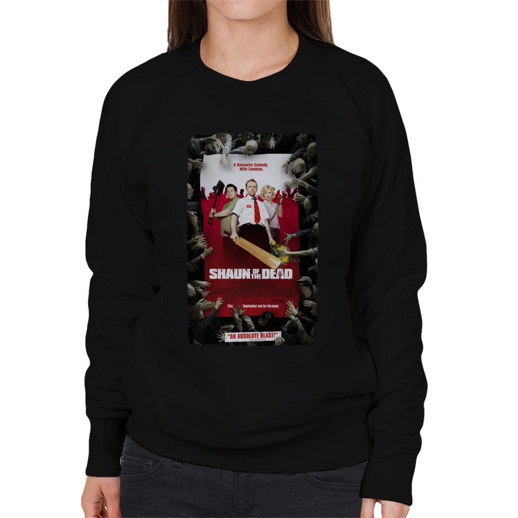 Shaun of the Dead Theatrical Poster Women's Sweatshirt-ALL + EVERY