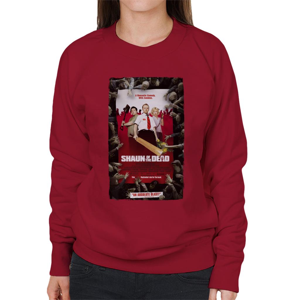 Shaun of the Dead Theatrical Poster Women's Sweatshirt-ALL + EVERY