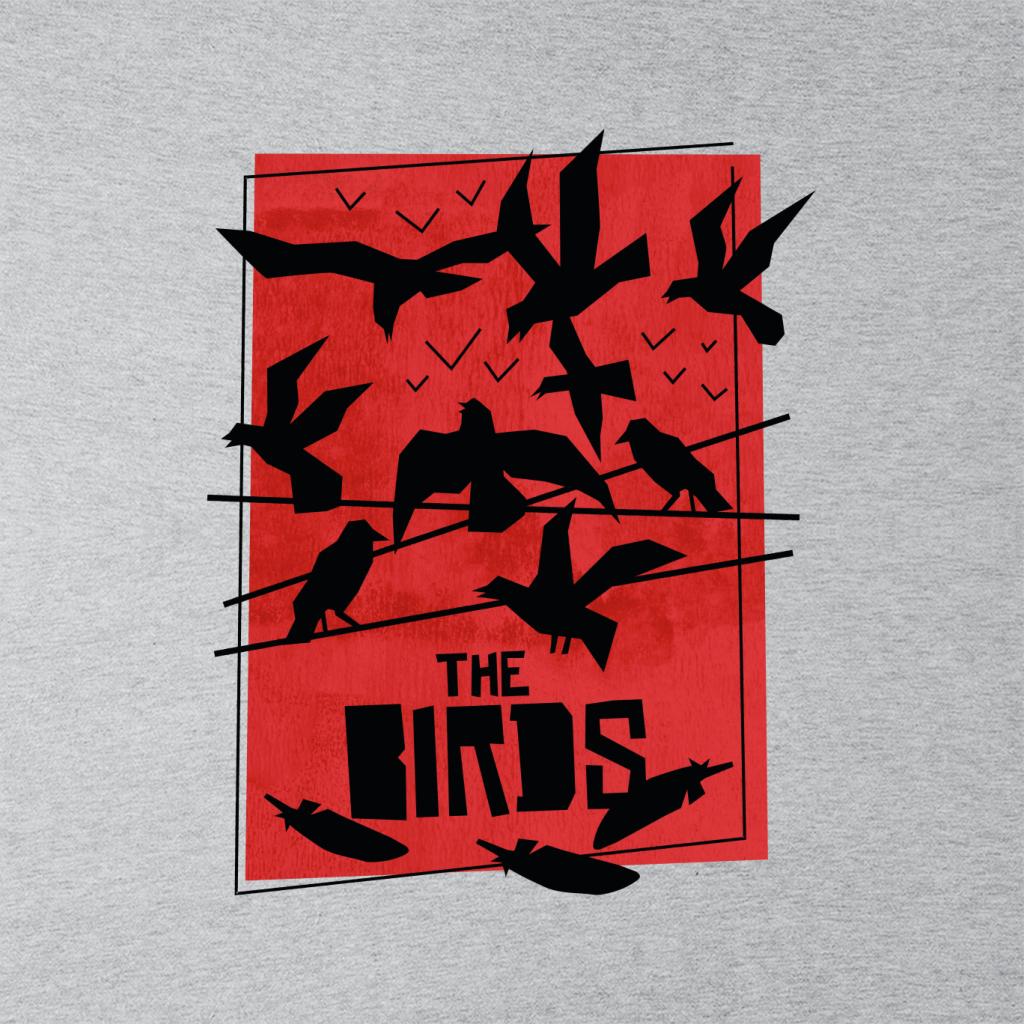 The Birds Power Line Silhouettes Men's Sweatshirt-ALL + EVERY