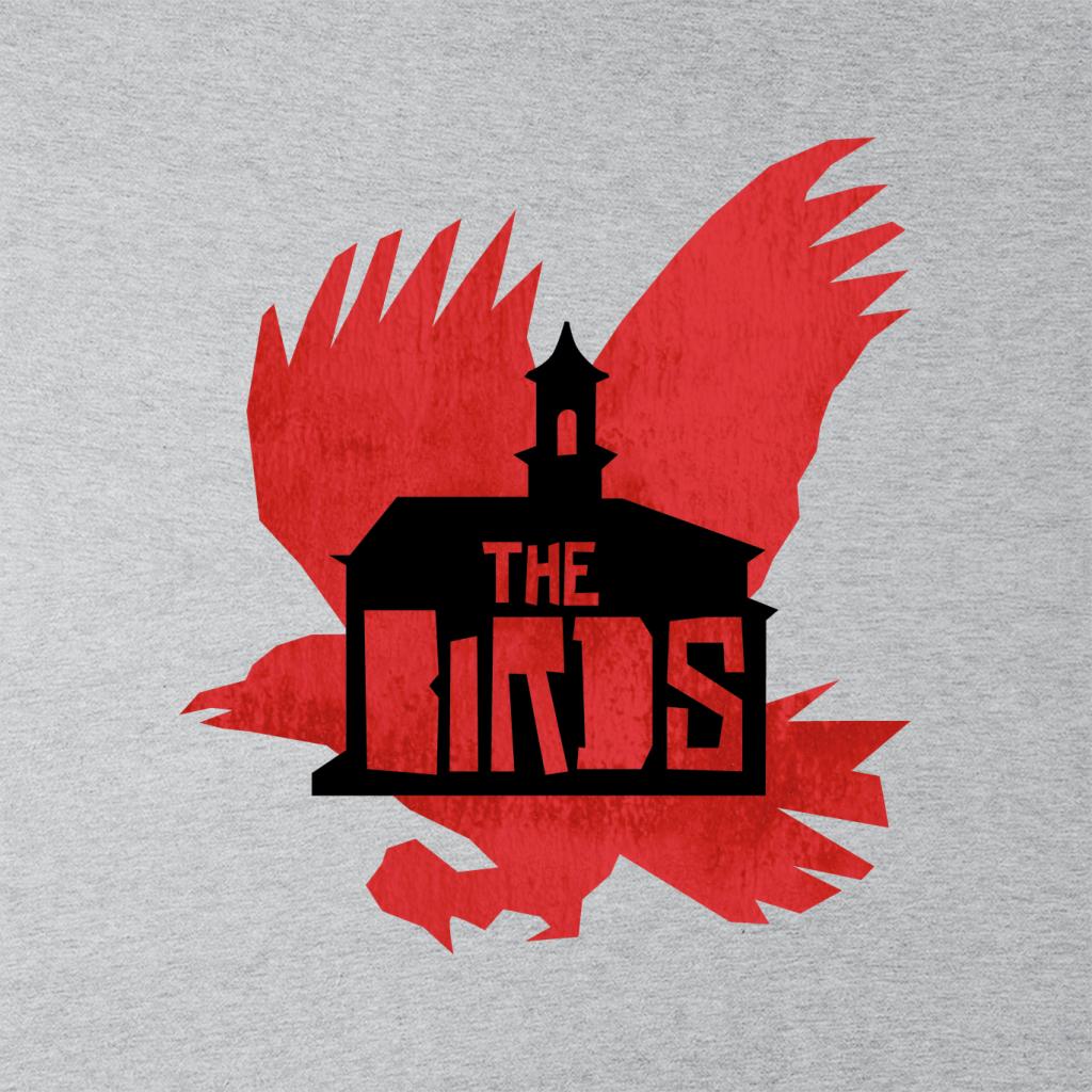 The Birds Schoolhouse Silhouettes Women's T-Shirt-ALL + EVERY