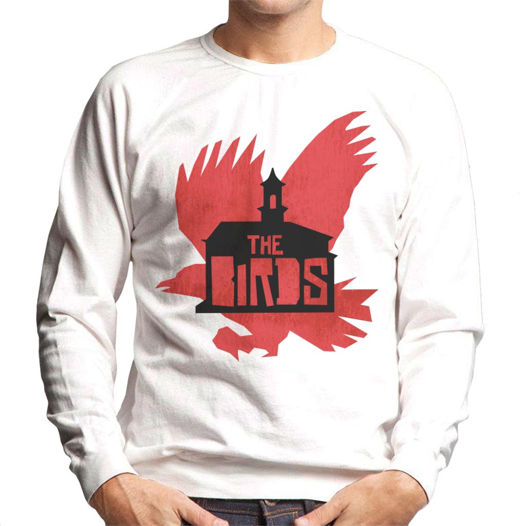 The Birds Schoolhouse Silhouettes Men's Sweatshirt-ALL + EVERY