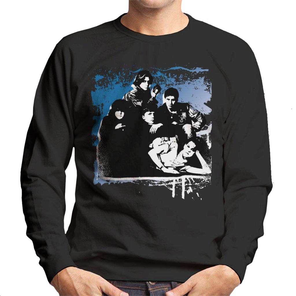 The Breakfast Club Characters Together Brush Stroke Men's Sweatshirt-ALL + EVERY