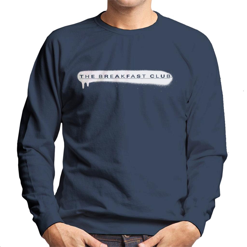 The Breakfast Club Spray Paint Logo Men's Sweatshirt-ALL + EVERY