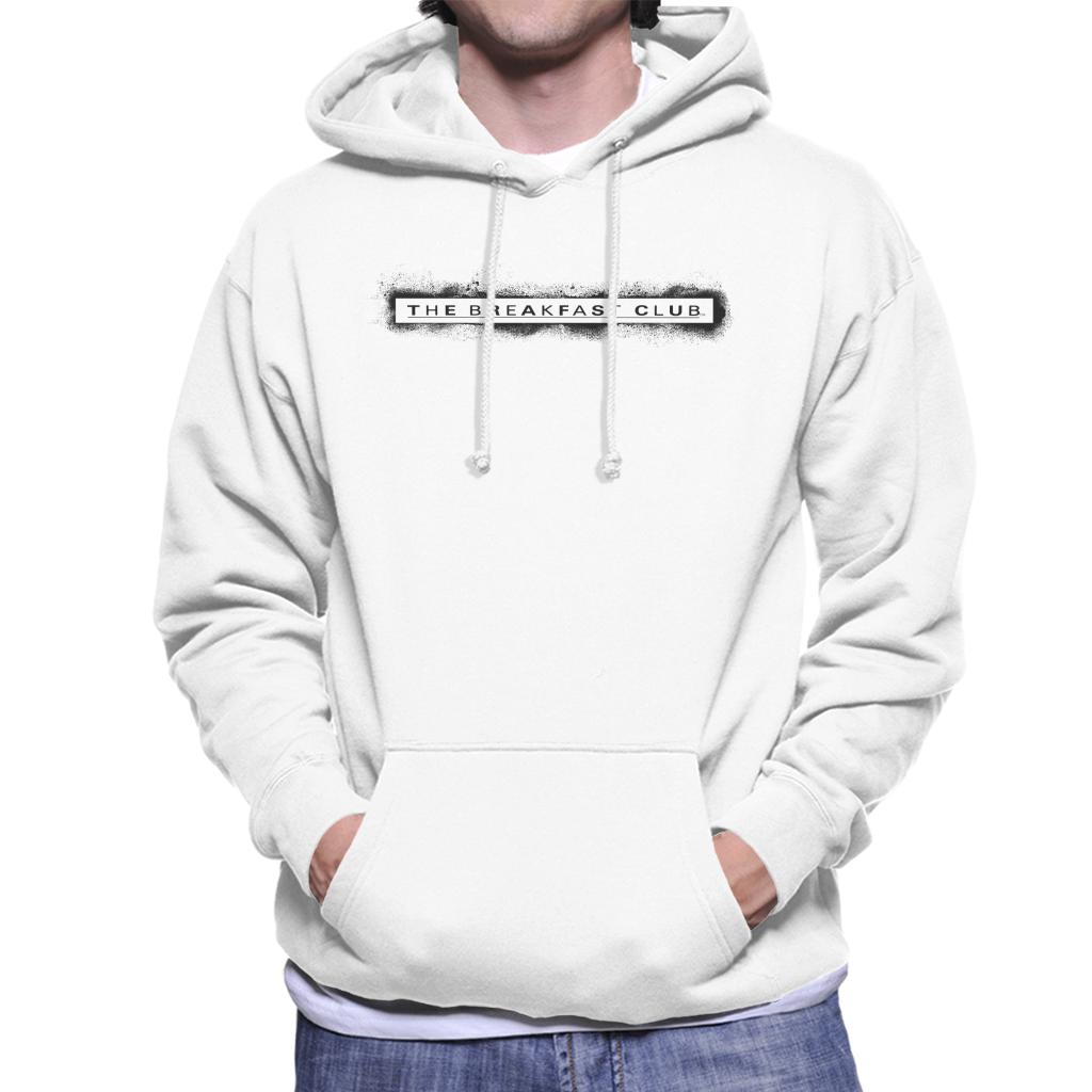 The Breakfast Club Spray Paint Underline Logo Men's Hooded Sweatshirt-ALL + EVERY