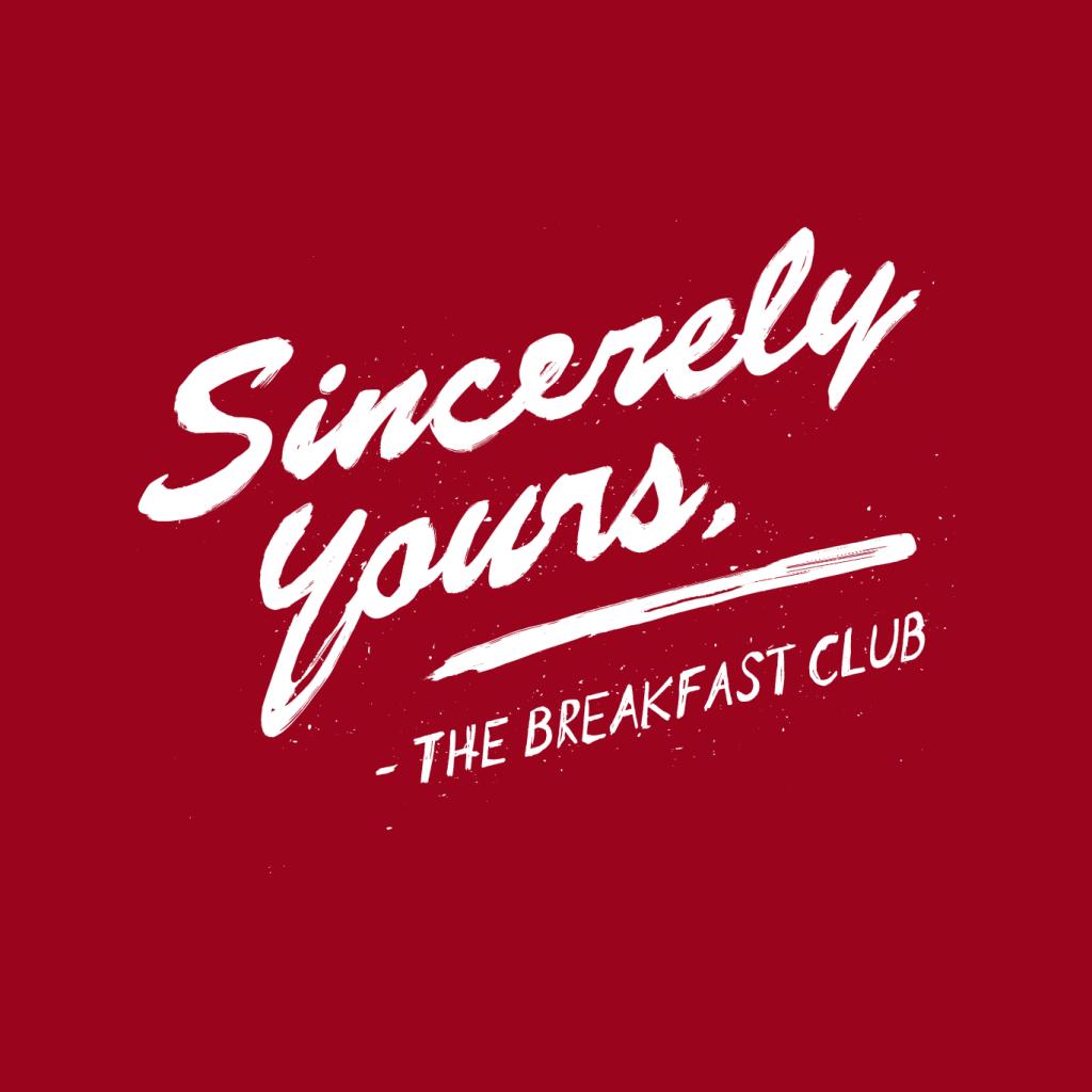 The Breakfast Club Sincerely Yours Men's T-Shirt-ALL + EVERY