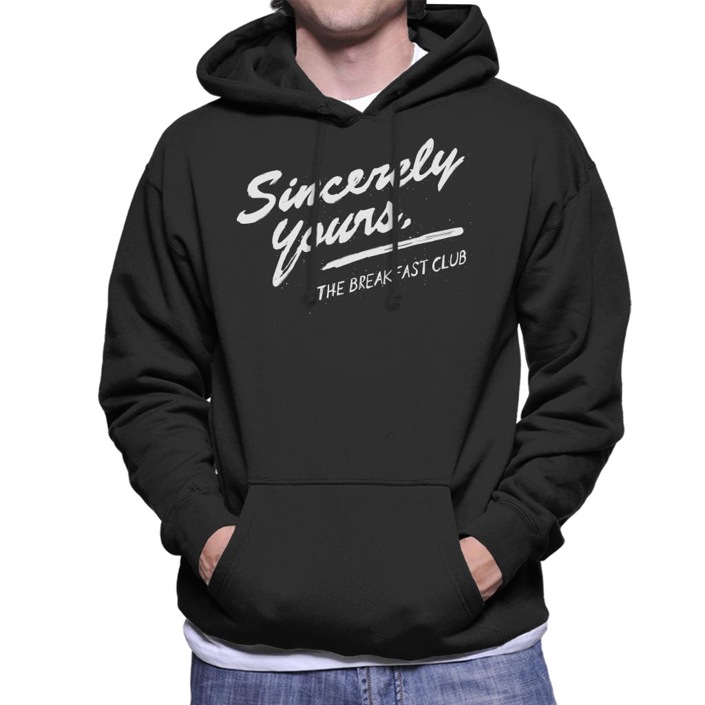 The Breakfast Club Sincerely Yours Men's Hooded Sweatshirt-ALL + EVERY