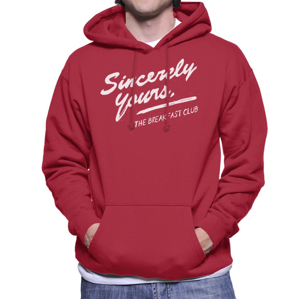 The Breakfast Club Sincerely Yours Men's Hooded Sweatshirt-ALL + EVERY