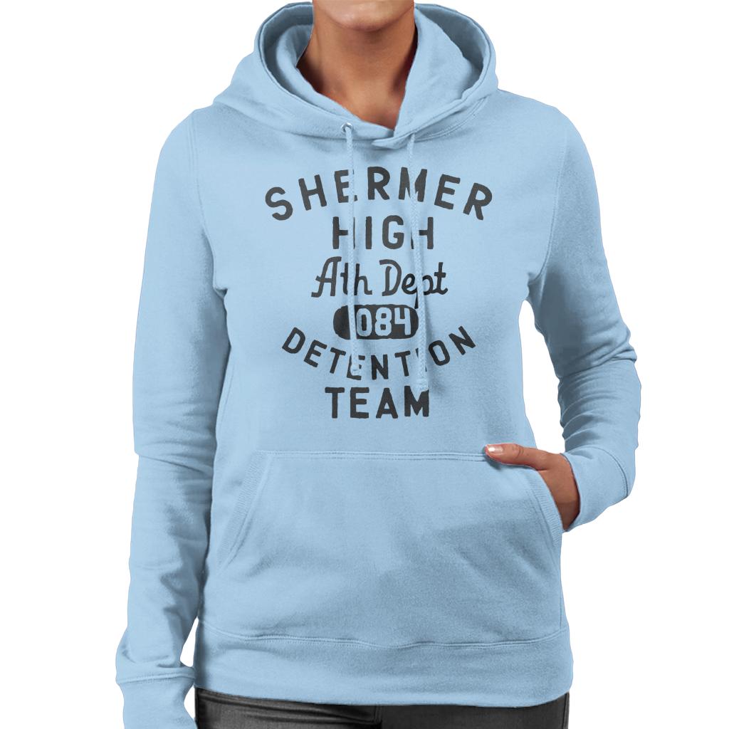 The Breakfast Club Shermer High Detention Team Women's Hooded Sweatshirt-ALL + EVERY