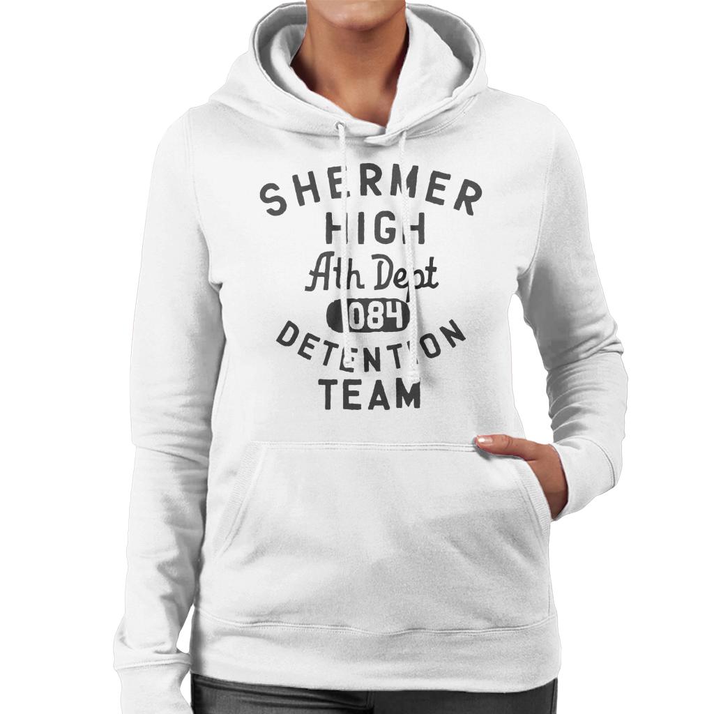 The Breakfast Club Shermer High Detention Team Women's Hooded Sweatshirt-ALL + EVERY