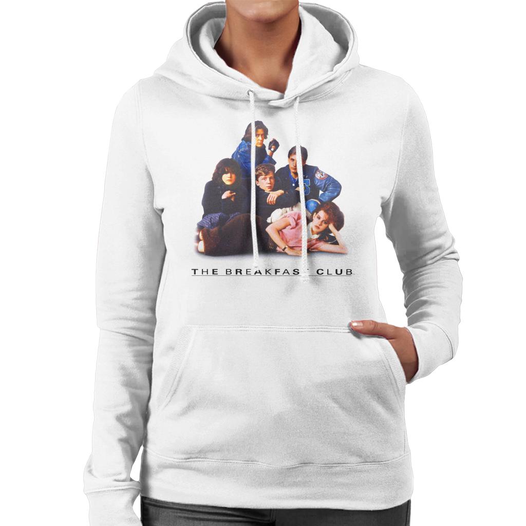 The Breakfast Club Classic Photo Of Characters Women's Hooded Sweatshirt-ALL + EVERY