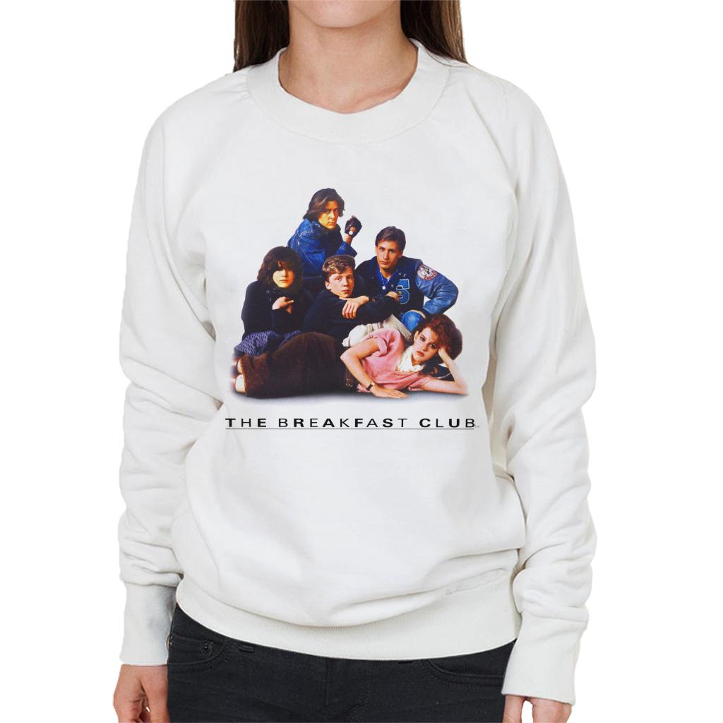 The Breakfast Club Classic Photo Of Characters Women's Sweatshirt-ALL + EVERY