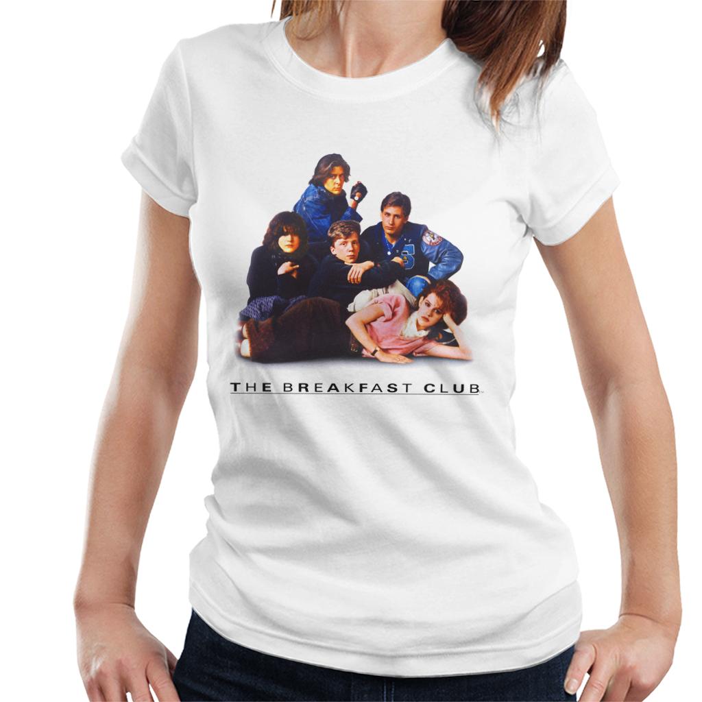 The Breakfast Club Classic Photo Of Characters Women's T-Shirt-ALL + EVERY