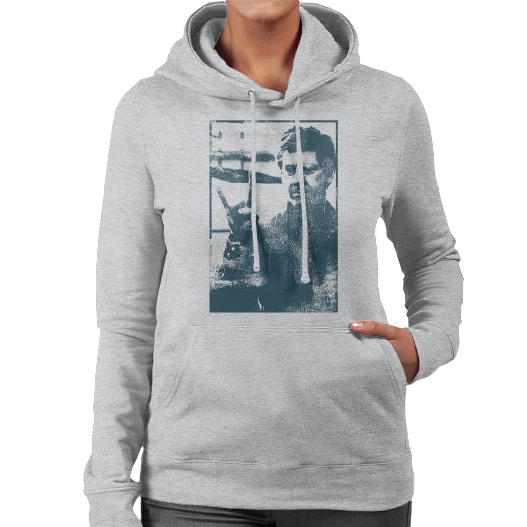 The Breakfast Club Principal Vernon Horns Gesture Women's Hooded Sweatshirt-ALL + EVERY