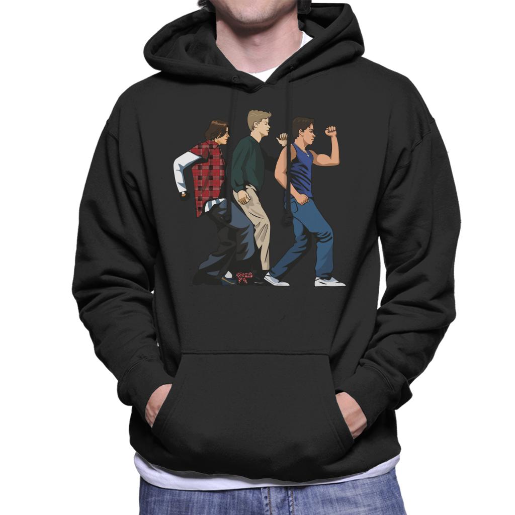 The Breakfast Club Detention Dance Men's Hooded Sweatshirt-ALL + EVERY