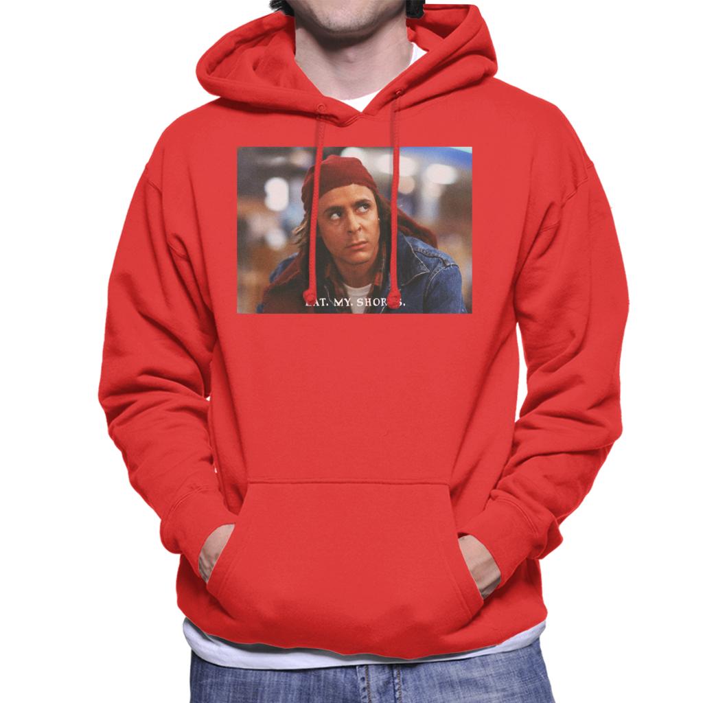 The Breakfast Club John Bender Eat My Shorts Men's Hooded Sweatshirt-ALL + EVERY