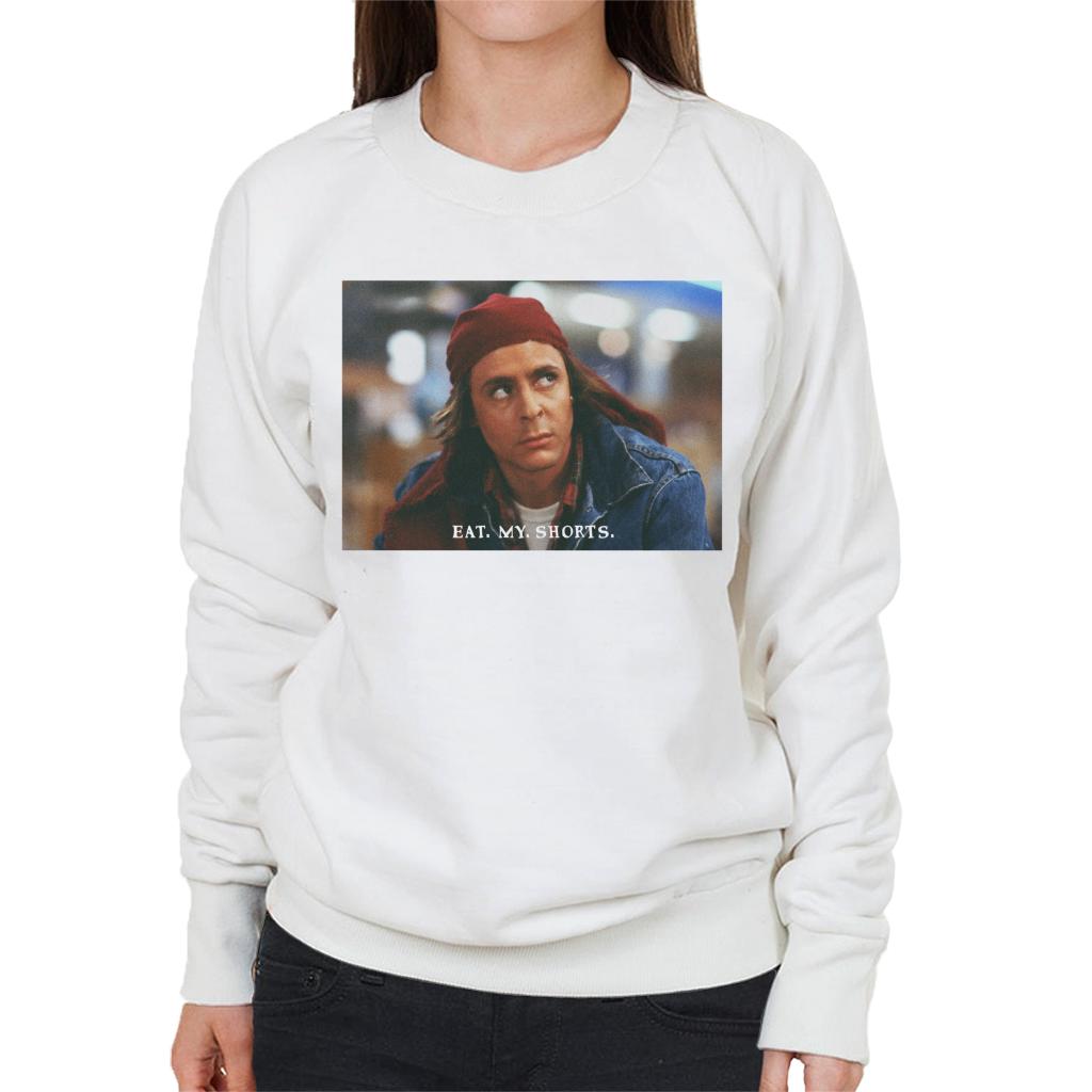 The Breakfast Club John Bender Eat My Shorts Women's Sweatshirt-ALL + EVERY