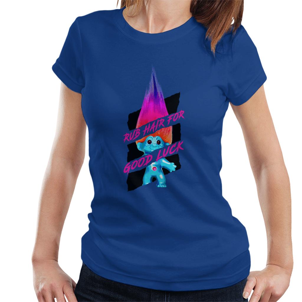 Trolls Rub Hair For Good Luck Women's T-Shirt-ALL + EVERY