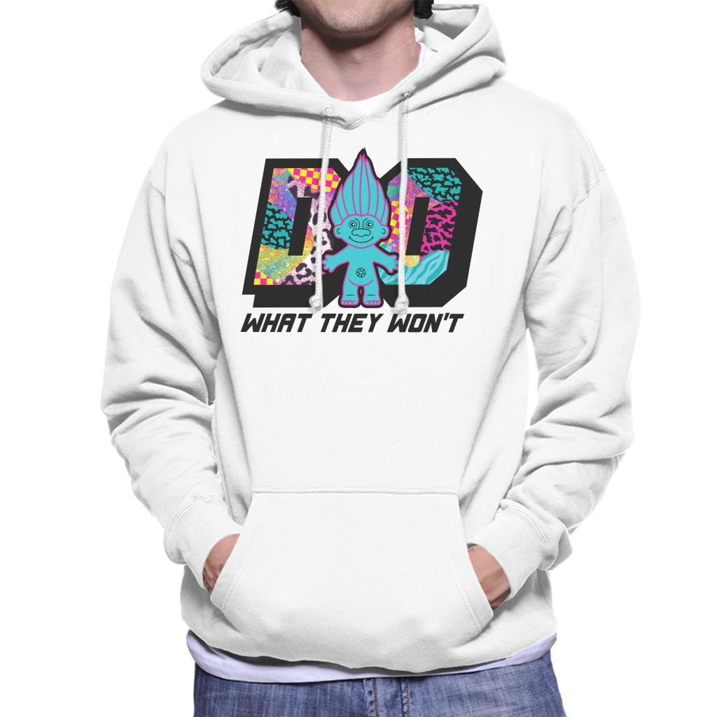 Trolls Do What They Wont Cosmic Pattern Men's Hooded Sweatshirt-ALL + EVERY