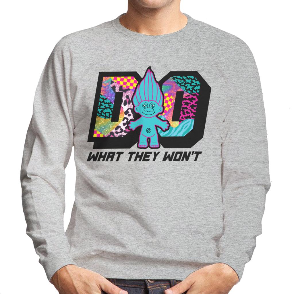 Trolls Do What They Wont Cosmic Pattern Men's Sweatshirt-ALL + EVERY